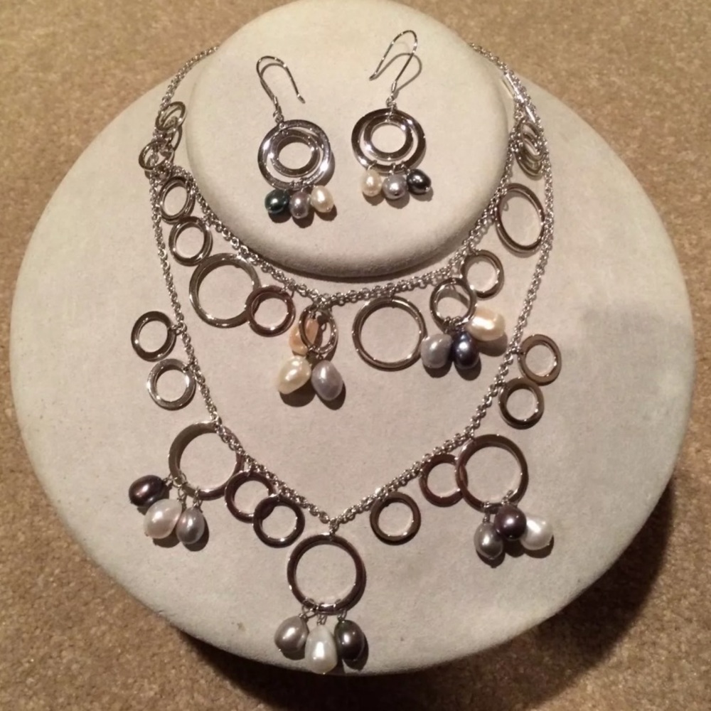 Iridesse/Tiffany & Co Necklace, Bracelet Earrings